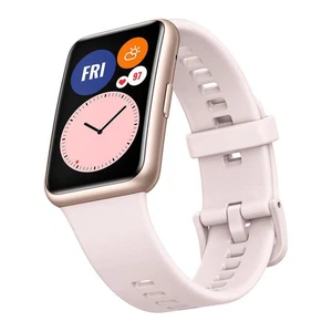 Huawei Watch Fit GPS różowy/różowy dość dobry stan - Zdjęcie 1 z 2