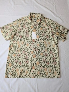 Camisa con botones de frutas hawaianas YIUME para hombre, talla XXL - Imagen 1 de 3
