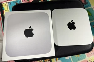 Apple Mac mini M2 8GB RAM 256GB SSD Desktop - Silber Top Zustand - Bild 1 von 6