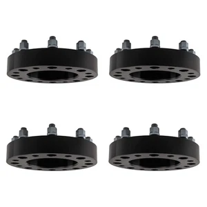 8x180mm 1.5" Hub Spacers for Silverado Sierra 2500HD 3500HD 2011-2024 M14x1.5 - Picture 1 of 11