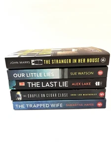 Lot of 5 Psychological Thriller/Suspense Books Mixed Authors Paperback - Bild 1 von 6