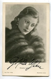 AK Gisela Uhlen, Film, Autogramm, Original signierte Film-Karte 40er Jahre - Bild 1 von 3