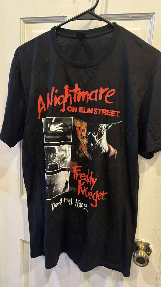 Adult Halloween A Nightmare On Elm Street Freddy Krueger Shirt Size Medium - Image 1 of 1
