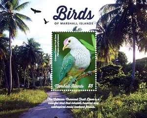 MARSHALLS 2019 BIRDS S/S mnh Paloma 💲Envío gratuito💲 - Imagen 1 de 1