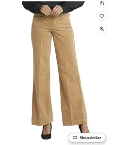 NYDJ teresa pierna ancha 1 1/2" dobladillo arena duna, talla 4  - Imagen 1 de 1