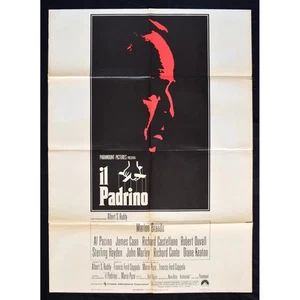 Plakat Der Pate 2F Marlon Brando Al Pacino 1 Italienische Ausgabe 1972 A16 - Bild 1 von 1
