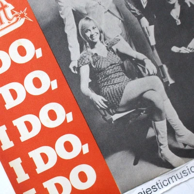 VERY RARE 1975 ORIGINAL ABBA  I DO I DO 7" VINYL 45 AGNETHA FALTSKOG Foto 1 de 4
