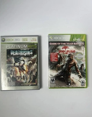 Xbox 360 Games Bundle Zombies Dead Rising and Dead Island GOTY - Image 1 of 4
