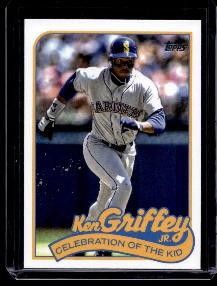 2024 Topps Series 1 1989 Baseball Ken Griffey Jr. Seattle Mariners #KID-9 - Image 1 of 2