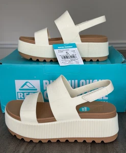 Reef Women's Water Vista Higher Sandals - Size US 5.0 - Color Cloud/ White - Picture 1 of 7