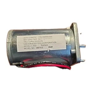 NEU Leeson Dor-O-Matic automatischer Türmotor P/N 084069-600 Mod. 980-502 90v 60Hz - Bild 1 von 3