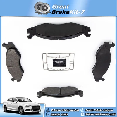 Rear Brake Pads w/ Hardware Kit for 1992 1993 AM General Hummer 6.2L - Image 1 of 3