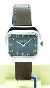 RARE VINTAGE VULCAIN K1115E Blue Mechanical Swiss WATCH 1970's - NEW OLD STOCK - Bild 1 von 8