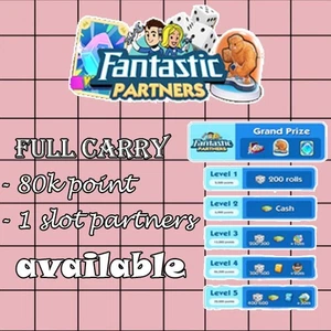 ❄️Mono_poly_Go 🍀 Fantastic_Partners ❄️1 slot🍀80k point❄️ Partners_Event.0342 - Picture 1 of 1