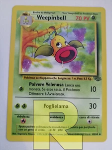 Weepinbell ® Jungle 48/64 ® No Común ® Pokémon ® Italiano ® EX - Picture 1 of 13