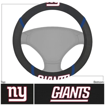 Cubierta de volante de malla bordada NFL New York Giants 14,5"-15,5" Foto 1 de 2