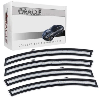 Oracle Chevrolet Corvette C7 Concept Sidemarker Set Clear No Paint SEE WARRANTY  - Image 1 of 4