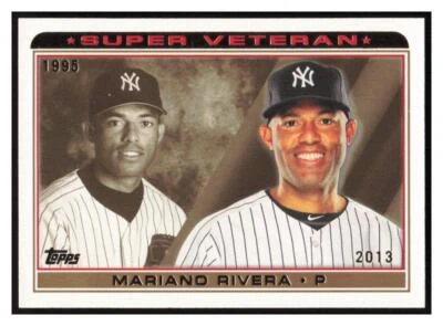 2014 Topps Super Veteran #SV-15 Mariano Rivera - New York Yankees - Image 1 of 2