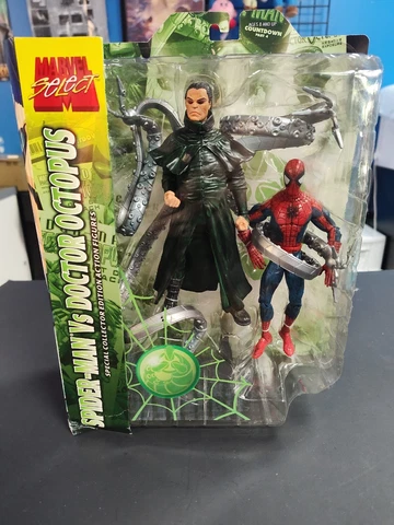 Marvel Select Spider-Man vs Doctor Octopus. (2005) New, Un-opened. -B Cover