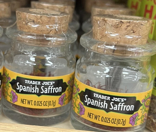 NEW! TRADER JOES Spanish Saffron, 0.025oz (0.70g) FREE/FAST SHIPPING! HOT ITEM! - Image 1 of 1