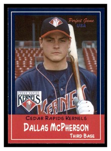 2002 Perfect Game Cedar Rapids Kernals #14 DALLAS MCPHERSON