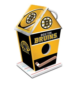 MasterPieces - Boston Bruins - NHL Painted Birdhouse - Picture 1 of 3