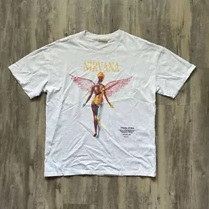 Fear Of God Nirvana In Utero T Shirt Size XL Kurt Kobain - Picture 1 of 7