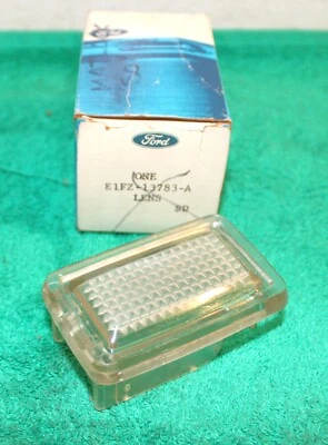 1979 1980 1981 Ford Mustang Mercury Capri NOS DOME LAMP LENS w/ FLIP UP SUN ROOF - Image 1 of 4
