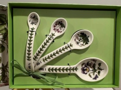 New In Box - Portmeirion Botanic Garden Measuring Spoons, (4)  - Image 1 of 4