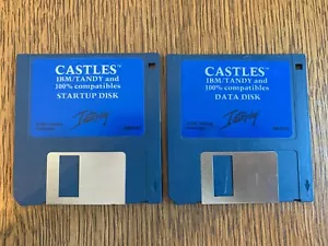 CASTLES GAME PC MS-DOS COMPUTER 3.5" INCH FLOPPY DISK(S) NEAR MINT TESTED - Picture 1 of 1
