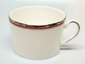 Lenox - Kate Spade - Library Lane Pink Flat Cup(s) - Picture 1 of 9