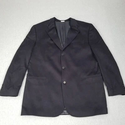 Hathaway Platinum Men Sports Coat Blazer 46Tall 100% Pure Cashmere Made In Italy - Image 1 of 4