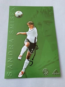 SANDRA SMISEK DFB Weltmeisterin 2003/2007  signed Autogrammkarte 10x15 - Bild 1 von 1