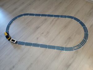 Lego Bahn alt 70er 80 retro System blaue Strom Schienen 12 4,5 V oval Schweller