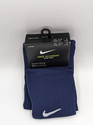 Nike Blue Knee High Soccer Socks - Small - Image 1 of 3