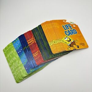 The Game of Life SpongeBob SquarePants 78 Cards 2005 Replacement Pieces