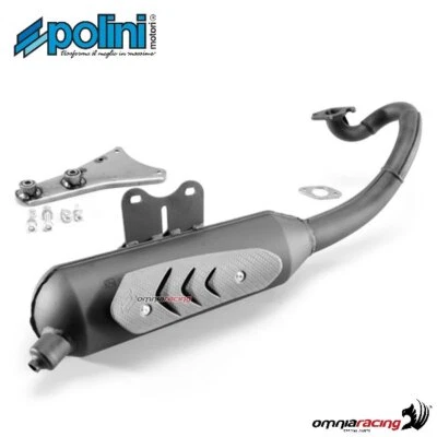 Silenciador sistema completo homologado Polini para CPI Oliver 50 2003> 2T Foto 1 de 4