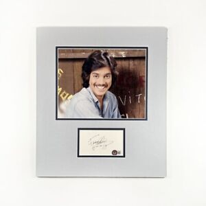 Freddie Prinze Sr. Chico and the Man Autographed Signed Card and Photo BAS COA