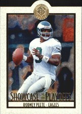 1995 SP Championship Playoff Showcase Die Cuts #PS4 Rodney Peete