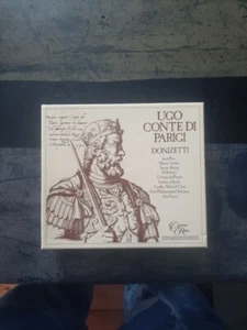 Donizetti Ugo Conte Di Parigi HARDCOVERBOX + BOOKLETS NEAR MINT Vinyl LP-Box - Picture 1 of 1