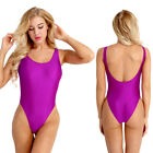 Us_sexy Women One-piece High Cut Bikini Leotard Thong Bodysuit Swimsuit Swimwear
