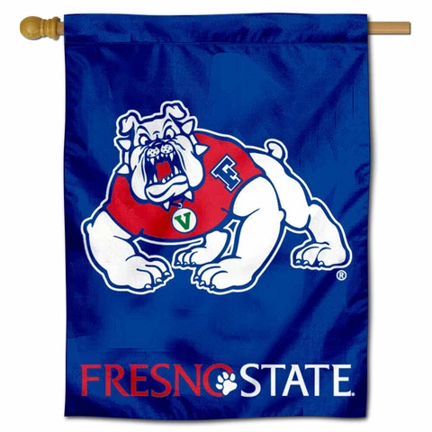 Fresno State Bulldogs House Banner Flag Cover