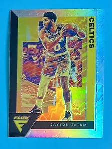 2020-21 Panini Flux Jayson Tatum Silver Prizm Boston Celtics #7 - Bild 1 von 2