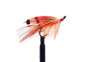 3 mosche pesca salmone/trota di mare doppio gancio medico di medicina generale taglie 8, 10, 12 - Foto 1 di 1