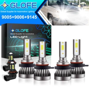 Kit de 6 faros LED + faros antiniebla Cambo para Toyota Highlander 2004-2007 - Imagen 1 de 8