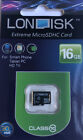 Micro SD Card 16GB Londisk Extreme With Free Adapter