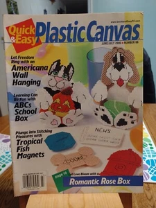 NEEDLECRAFT PLASTIC CANVAS QUICK & EASY #66. 2000 - Picture 1 of 1
