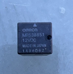 (1pc) Used Omron 4 Pin Relay MR538851 Dodge Mitsubishi Chrysler Tested OEM - Picture 1 of 4