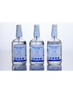 Desinfektionsmittel, 3 x 100ml in der Glasflasche, Desinfektionsspray, Alkohol - Bild 1 von 2