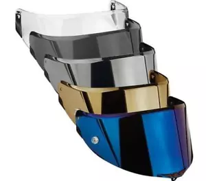 AGV PISTA GP-RR GP-R CORSA R RACE 3 BLACK SILVER BLUE GOLD IRIDIUM RED VISOR - Picture 1 of 15